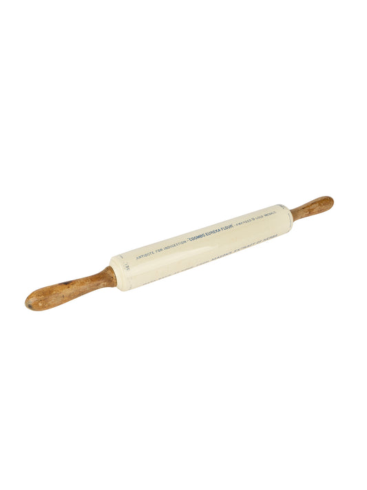 Vintage 1910 Ironstone Rolling Pin Weston Table