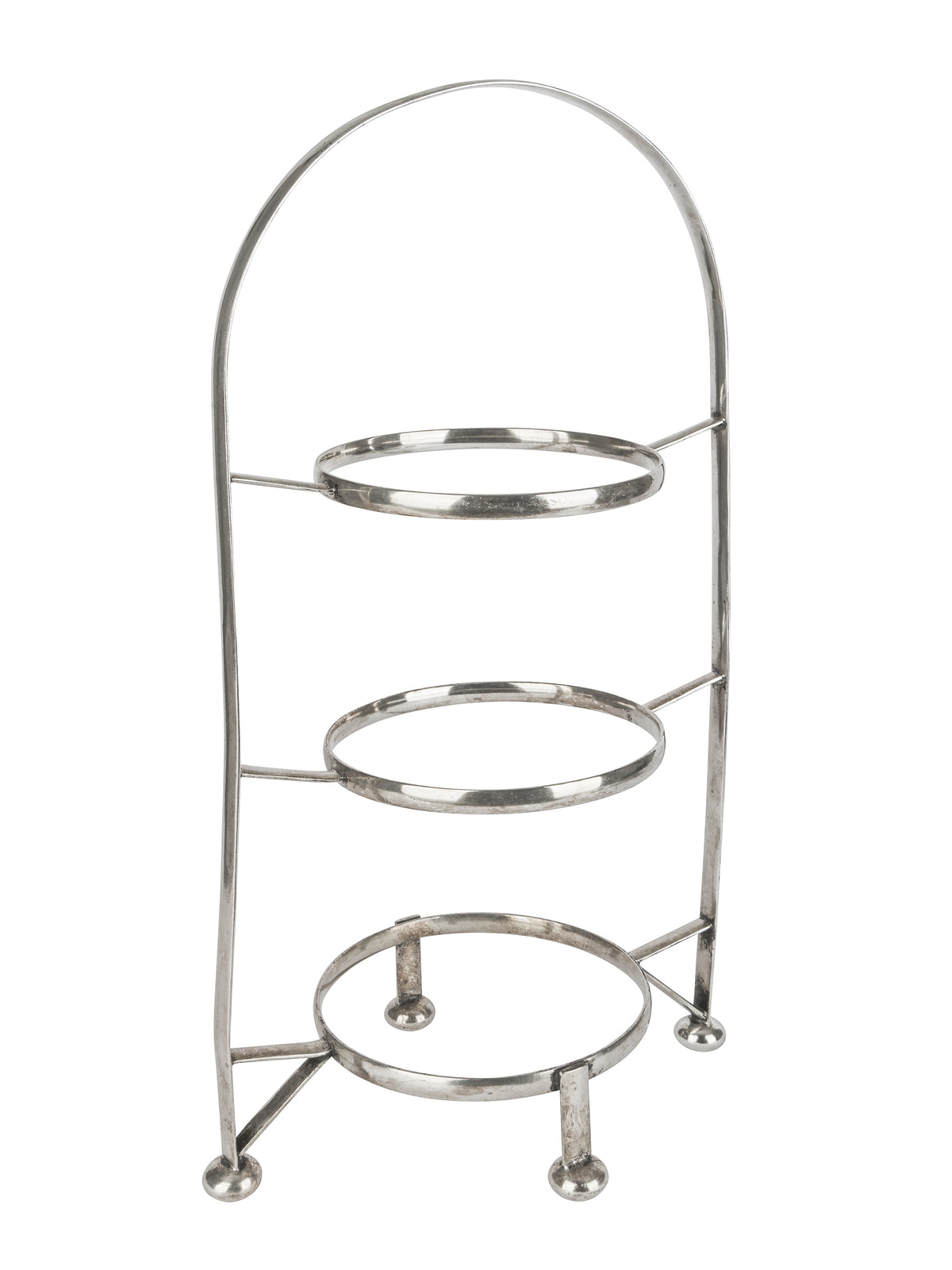 Vintage 1910 Silver Plate Dessert Stand Two Weston Table