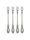 Vintage 1910 Silver Plate Sharon Oyster Forks Set of Four Weston Table