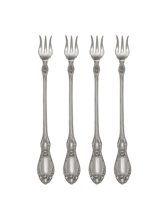 Vintage 1910 Silver Plate Sharon Oyster Forks Weston Table