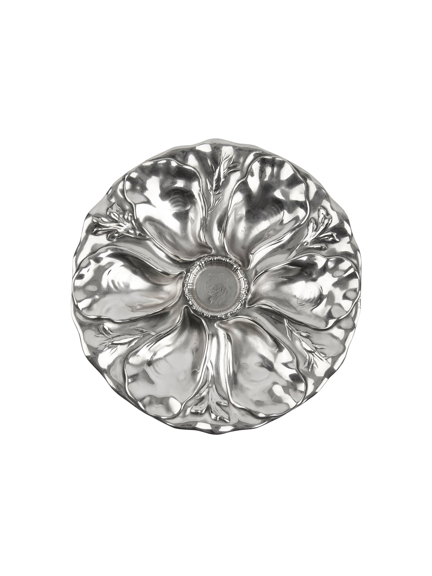 Vintage 1910 Tacoma Hotel Silver Oyster Plate Weston Table
