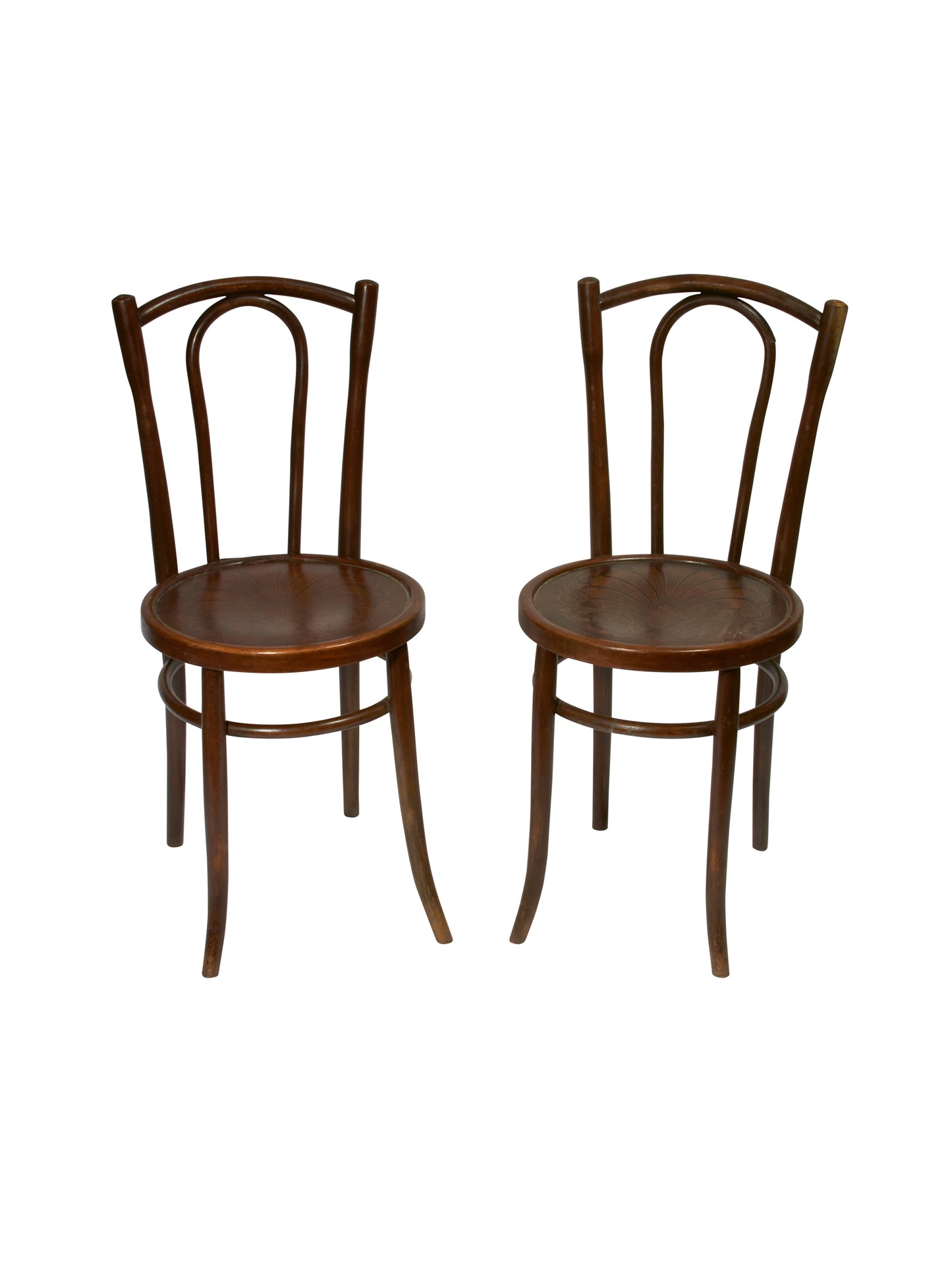 Vintage 1910s French Bistro Chair Weston Table