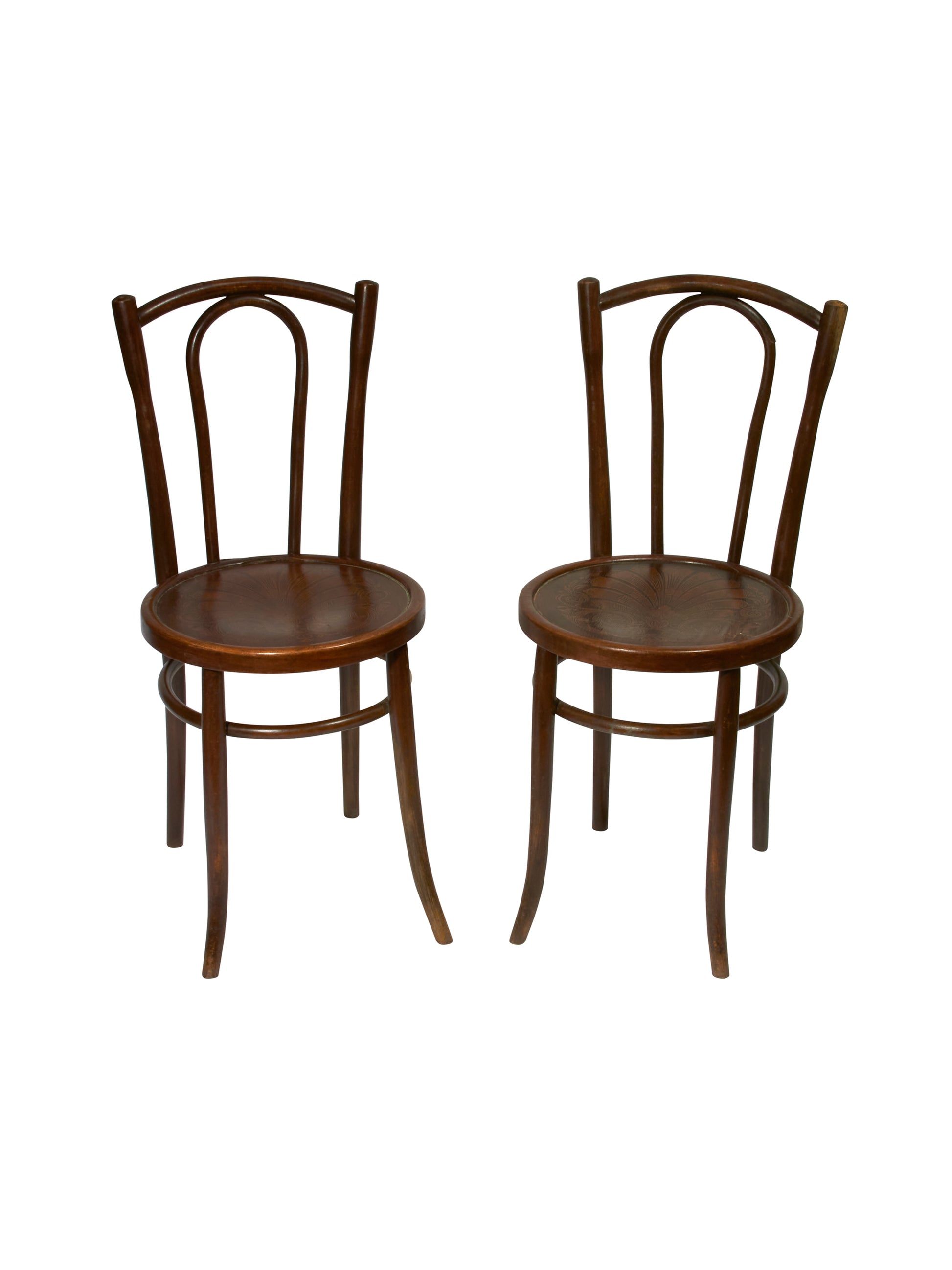 Vintage 1910s French Bistro Chair Weston Table