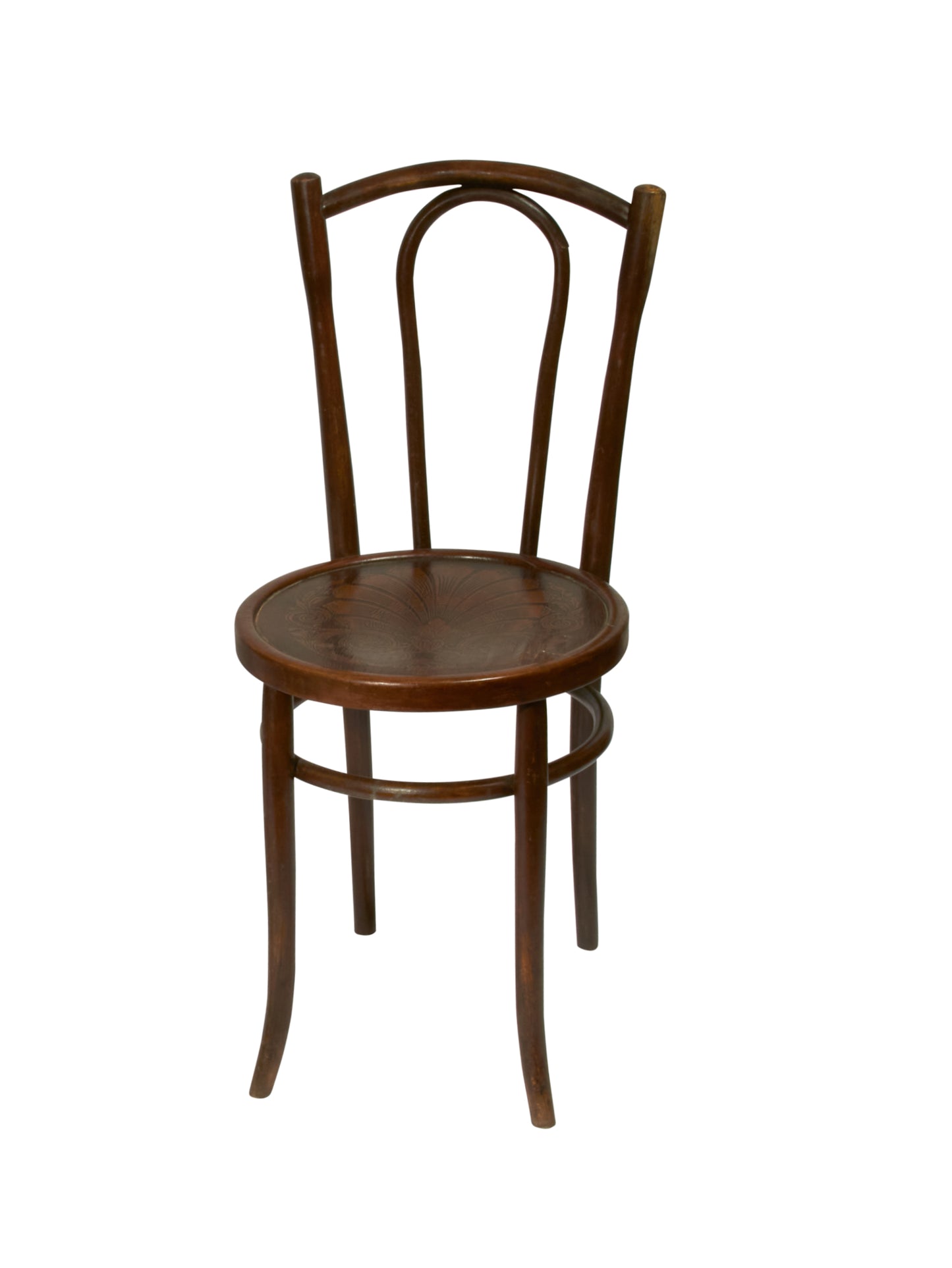 Vintage 1910s French Bistro Chair Weston Table