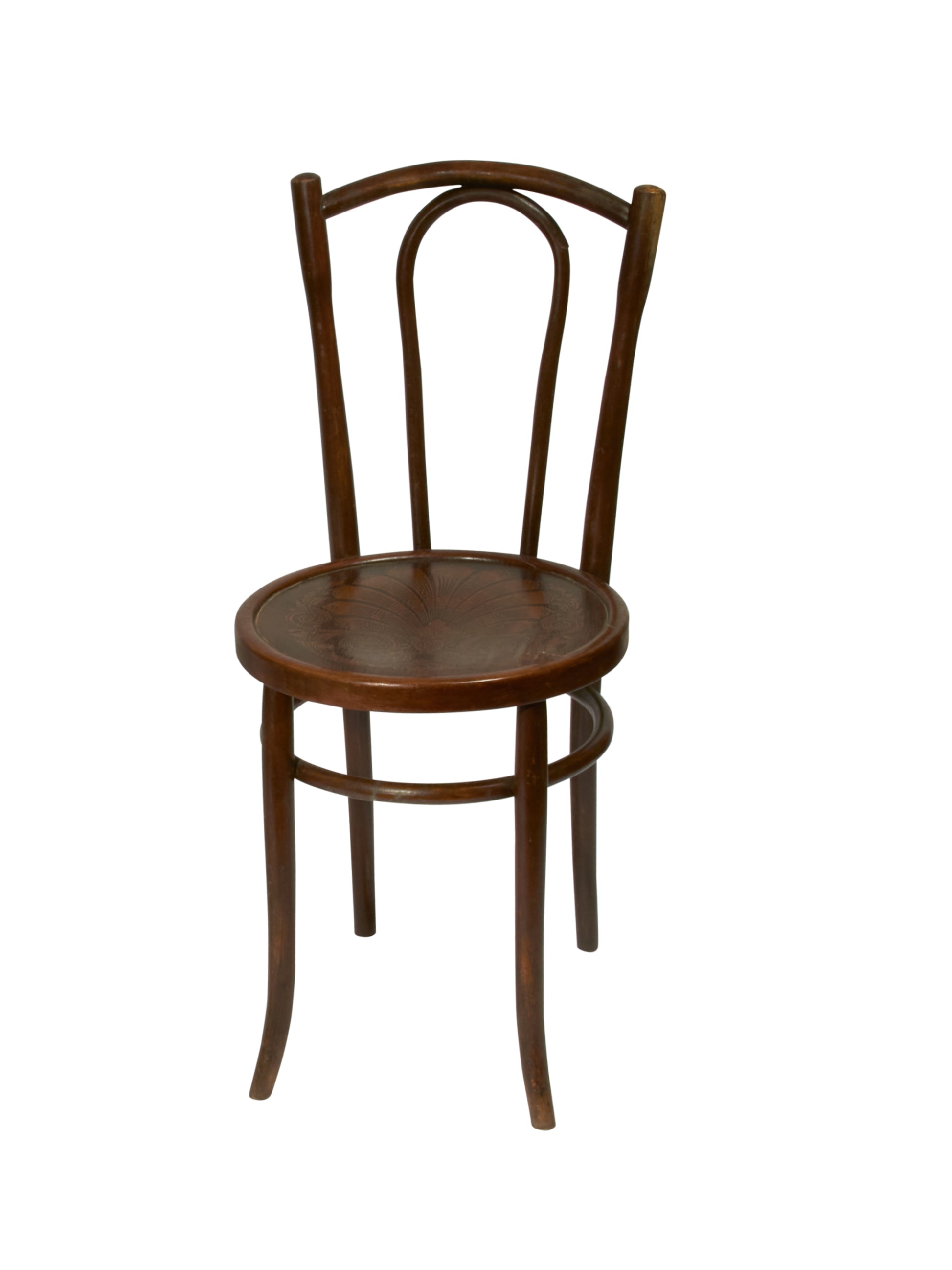 Vintage 1910s French Bistro Chair Weston Table