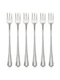 Vintage 1911 Simeon L & George H Rogers Silver Plate Oyster Forks Set of Six Weston Table