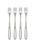 Vintage 1913 Isabella Silver Plate Oyster Forks Set of Four Weston Table