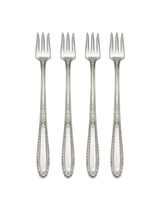 Vintage 1913 Isabella Silver Plate Oyster Forks Weston Table