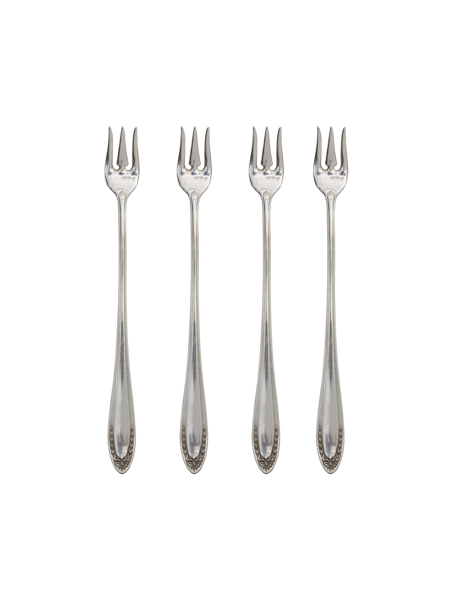 Vintage 1915 Bridal Wreath Oyster Forks