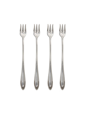  Vintage 1915 Bridal Wreath Oyster Forks 