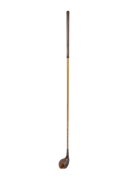 Vintage 1915 Persimmon Wood Golf Club Two Weston Table