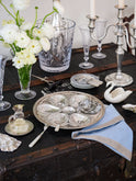 Vintage 1917 Victor Hugo Hotel Silver Oyster Plate Weston Table
