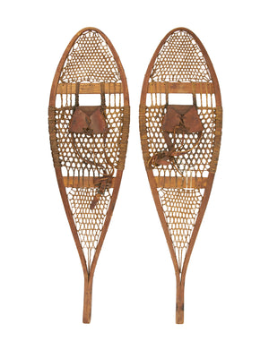  Vintage 1920s Albert Nicola Snowshoes Weston Table 