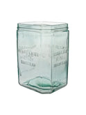 Vintage 1920s American Glass Car Battery Jar Style Three Weston Table