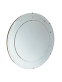 Vintage 1920s Art Deco Saucer Mirrors in Mirror Weston Table