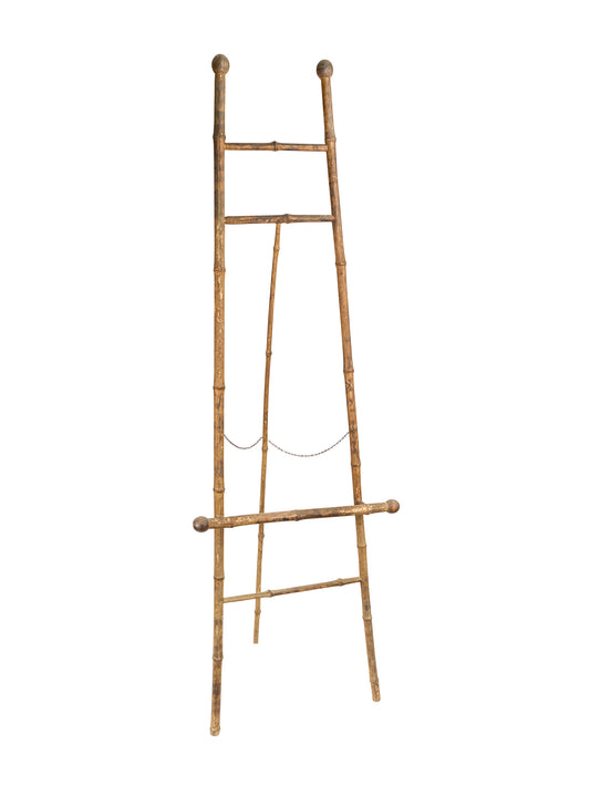 Vintage 1920s Bamboo Easel Weston Table
