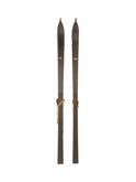 Vintage 1920s Black Bear Label Skis Weston Table