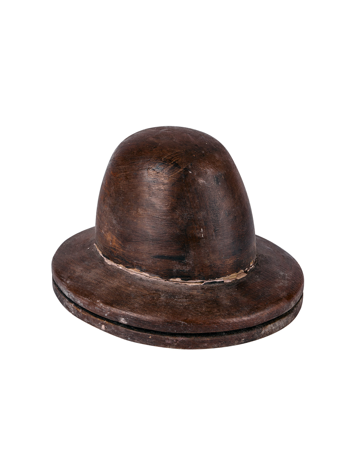 Vintage 1920s Bowler Hat Mold Two Weston Table