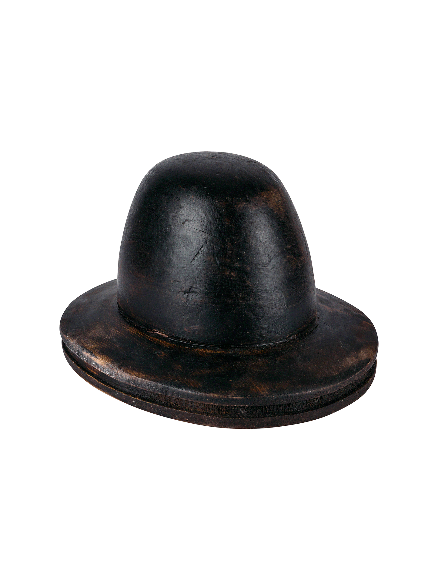 Vintage 1920s Bowler Hat Mold Weston Table