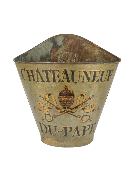 Vintage 1920s Ch‰teauneuf-du-Pape Grape Hotte One Weston Table