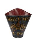 Vintage 1920s Châteauneuf-du-Pape Black Grape Hotte Weston Table