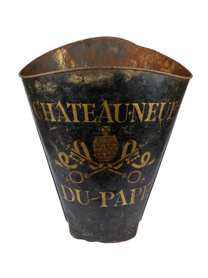  Vintage 1920s Châteauneuf-du-Pape Black Grape Hotte Weston Table 