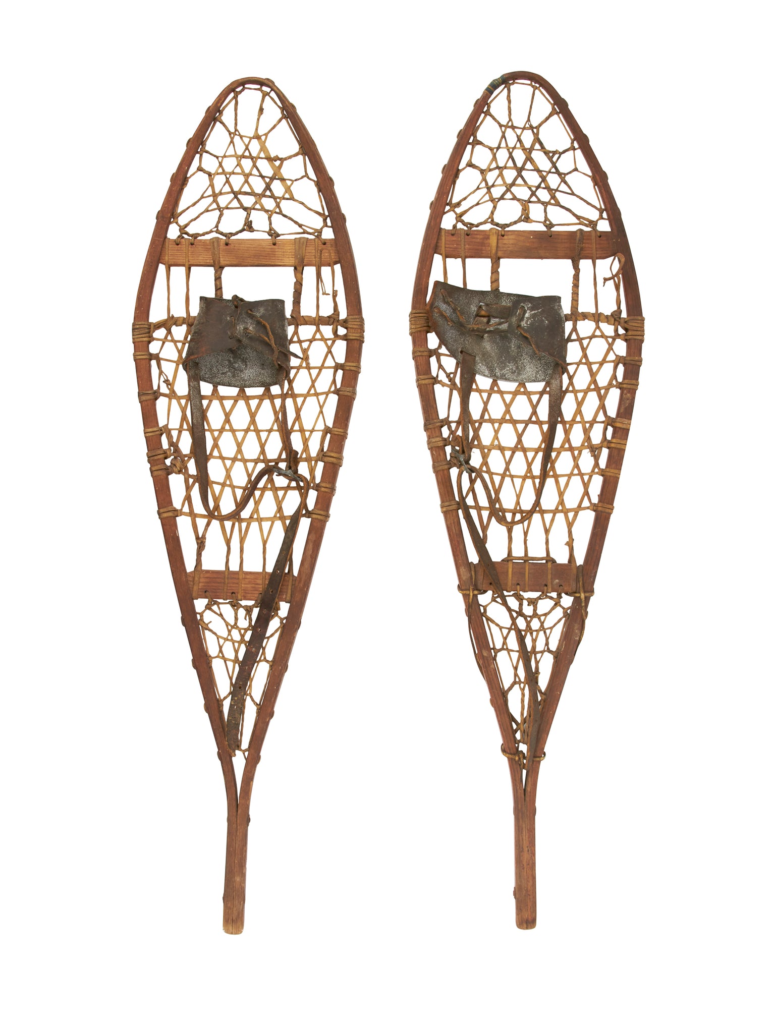 Vintage 1920s Children's Snowshoes Two Weston Table