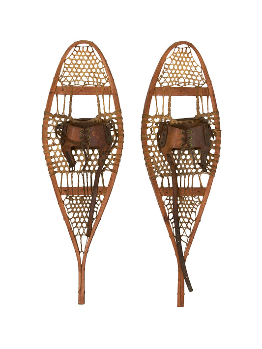 Vintage 1920s Children's Snowshoes Weston Table