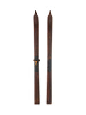 Vintage 1920s Children's Wooden Skis Two Weston Table