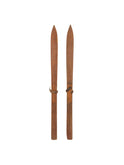 Vintage 1920s Children's Wooden Skis Weston Table
