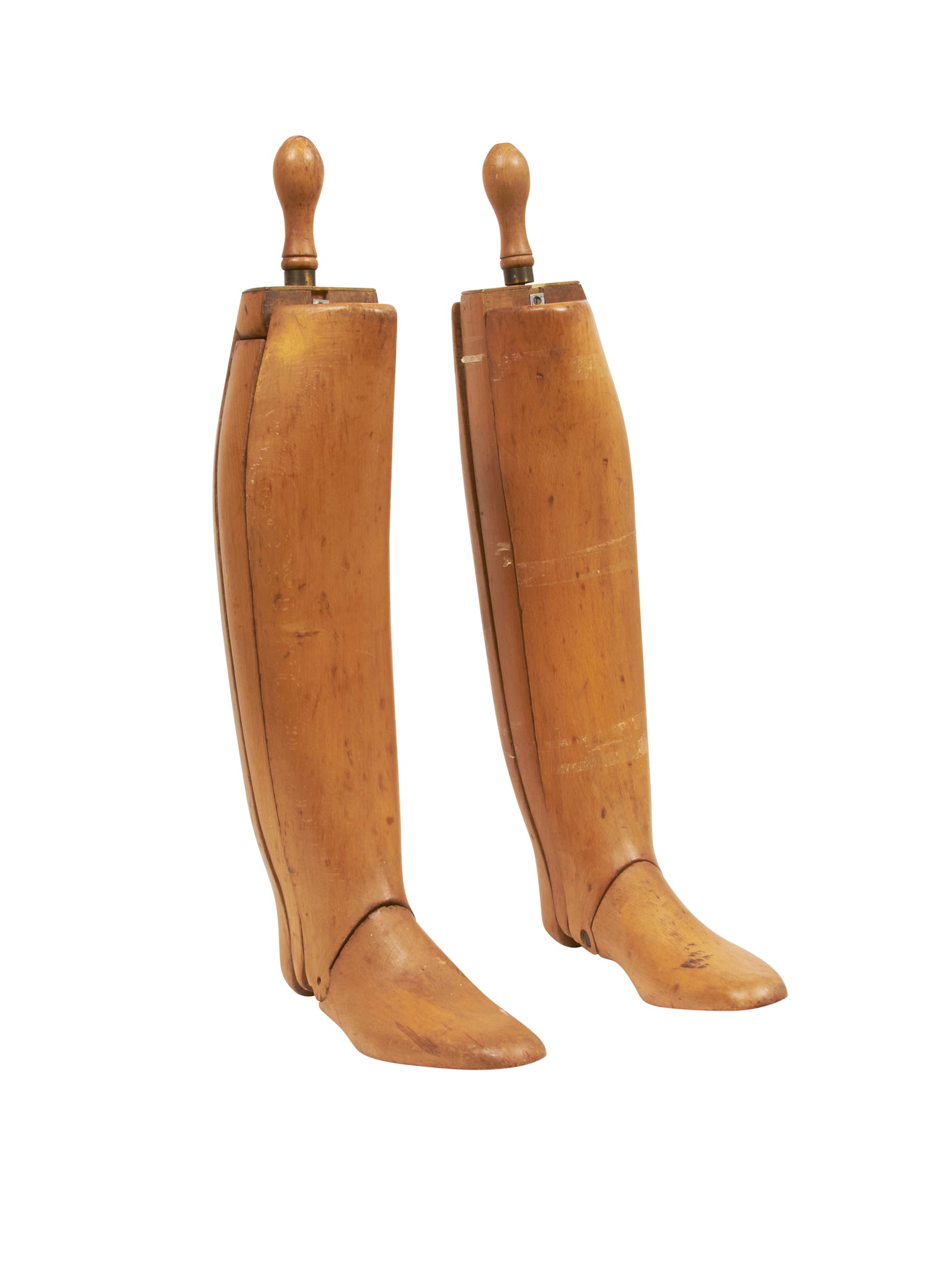 Vintage 1920s English Riding Boot Forms Weston Table
