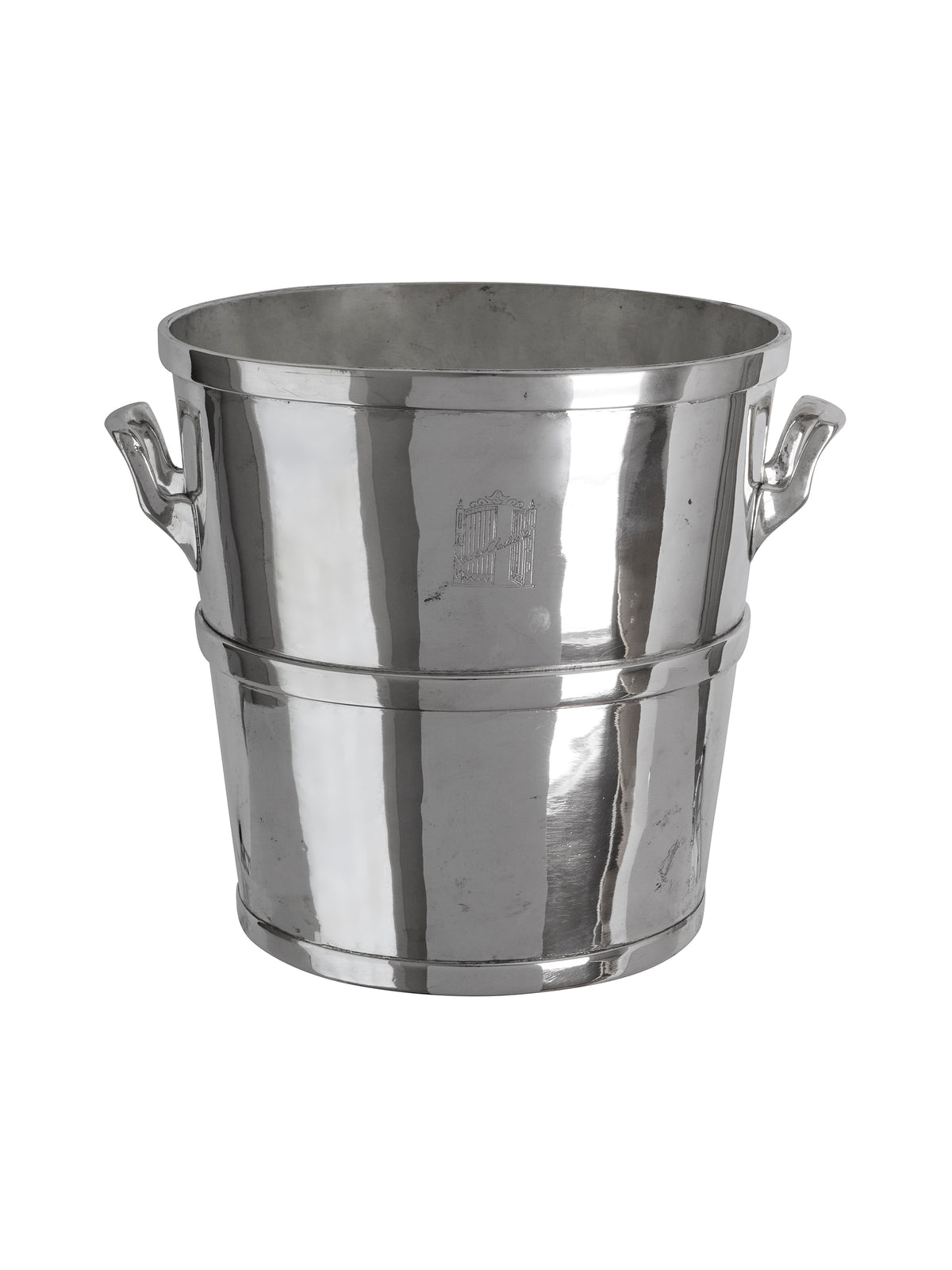 Vintage 1920s English Silver Plate Double Handled Champagne Bucket Weston Table