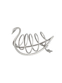 Vintage 1920s English Silver Plate Swan Letter Rack Weston Table
