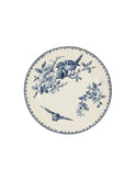 Vintage 1920s French Blue Bird Salad Plate Weston table