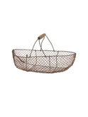 Vintage 1920s French Fruit Wire Basket Weston Table