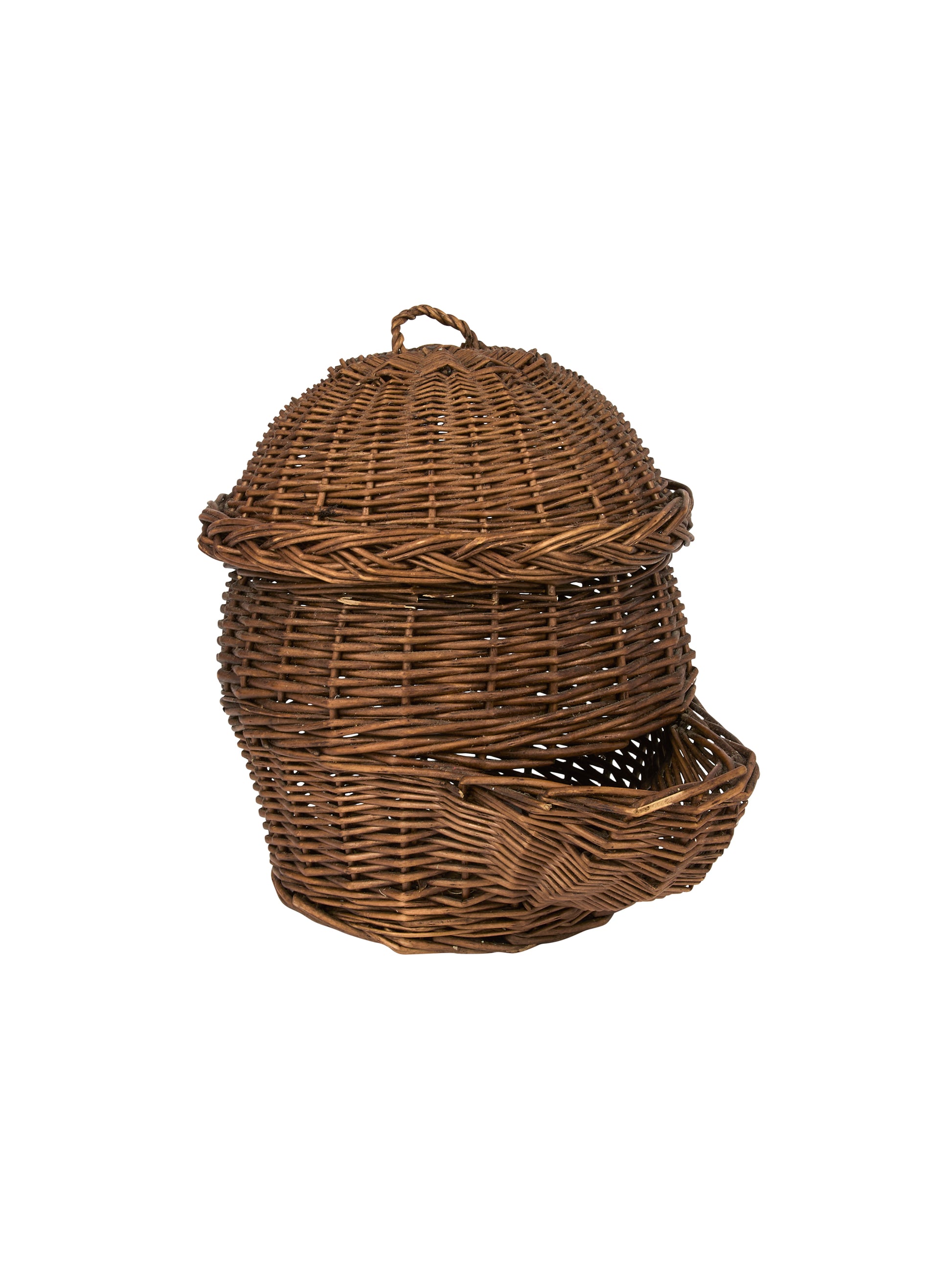 Vintage 1920s French Garlic Basket Weston Table