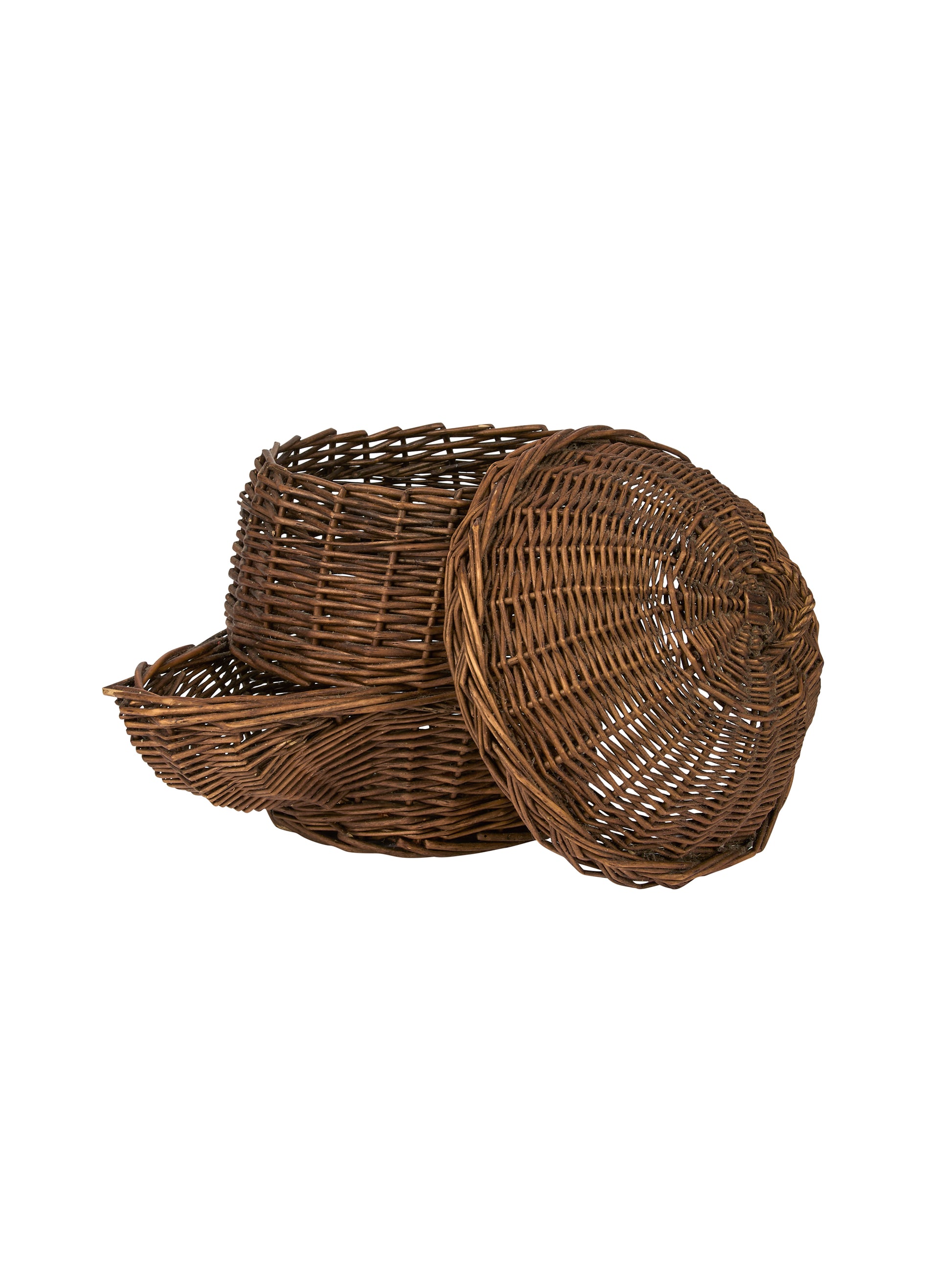 Vintage 1920s French Garlic Basket Weston Table