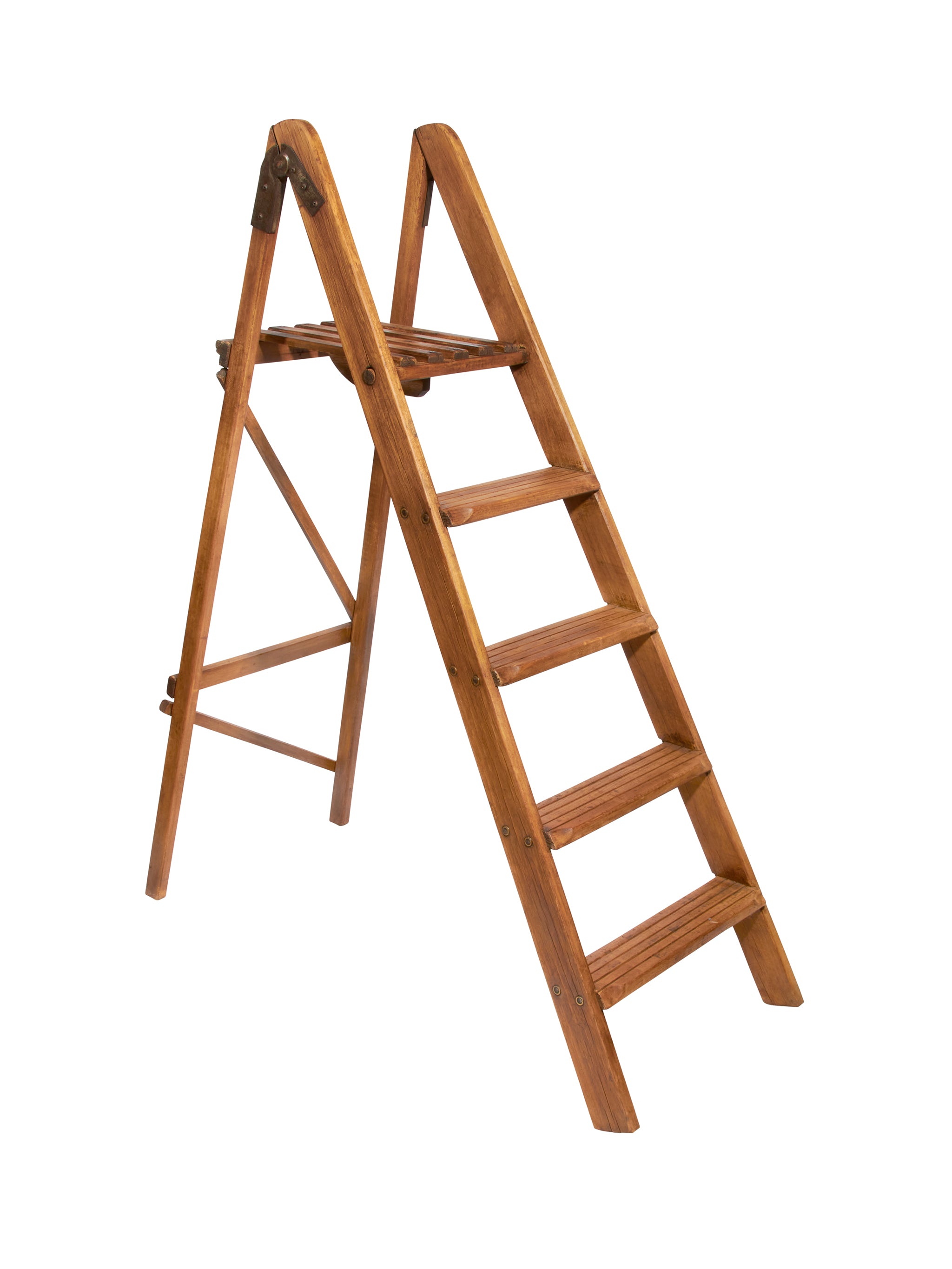 Shop the Vintage 1920s French Kitchen Ladder at Weston Table