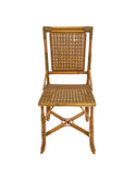 Vintage 1920s French Wicker Table and Chairs Chair Weston Table