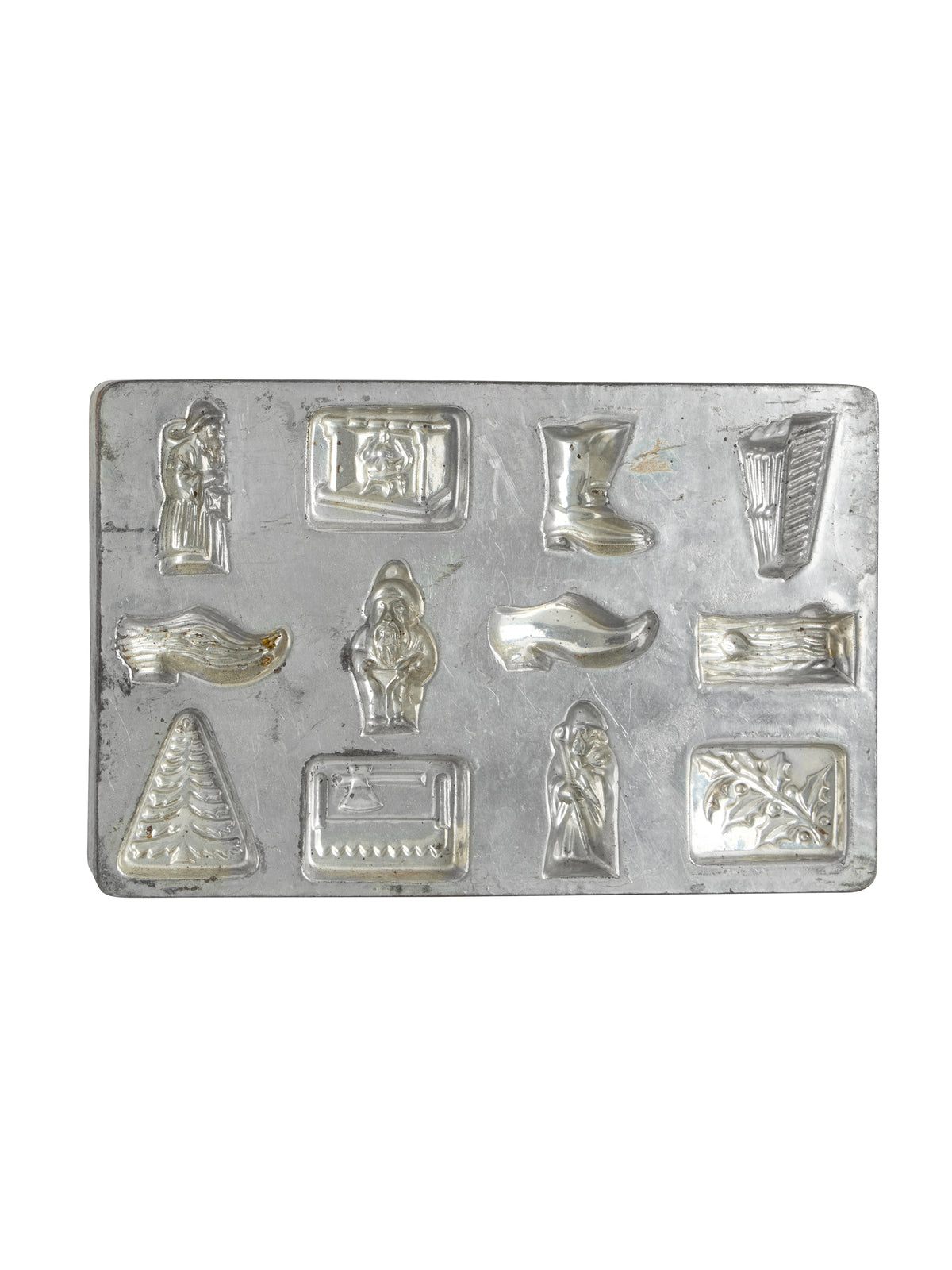 Vintage 1920s German Christmas Chocolate Mold Weston Table