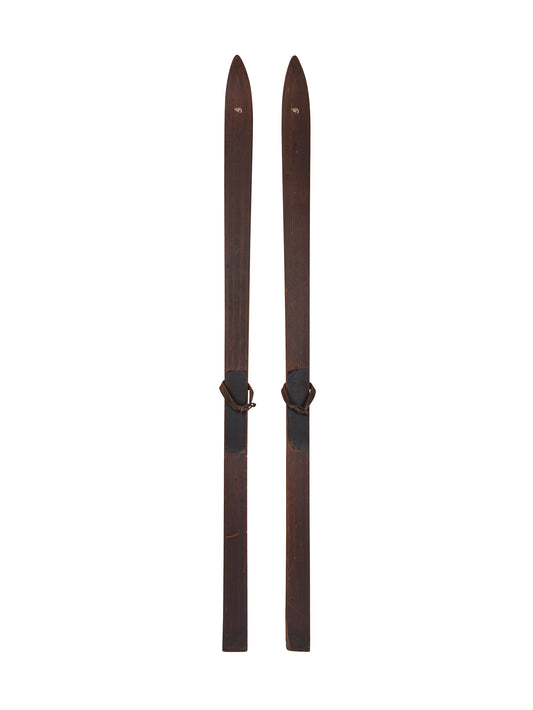 Vintage 1920s Gregg Wooden Skis Weston Table