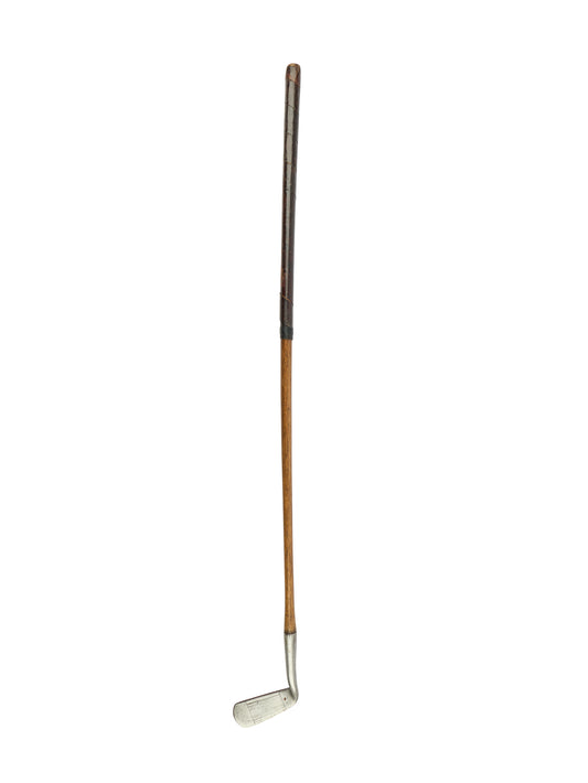 Vintage 1920s Hickory Golf Putter Hand Forged Two Weston Table