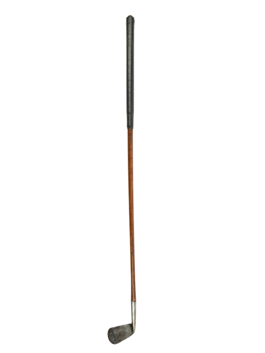 Vintage 1920s Hickory Golf Putter Hand Forged Two Weston Table