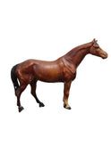 Vintage 1920s Hubley Thoroughbred Cast Iron Doorstop Four Weston Table