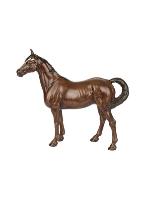  Vintage 1920s Hubley Thoroughbred Cast Iron Doorstop Weston Table 
