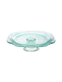 Vintage 1920s Madrid Glass Cake Stand Weston Table