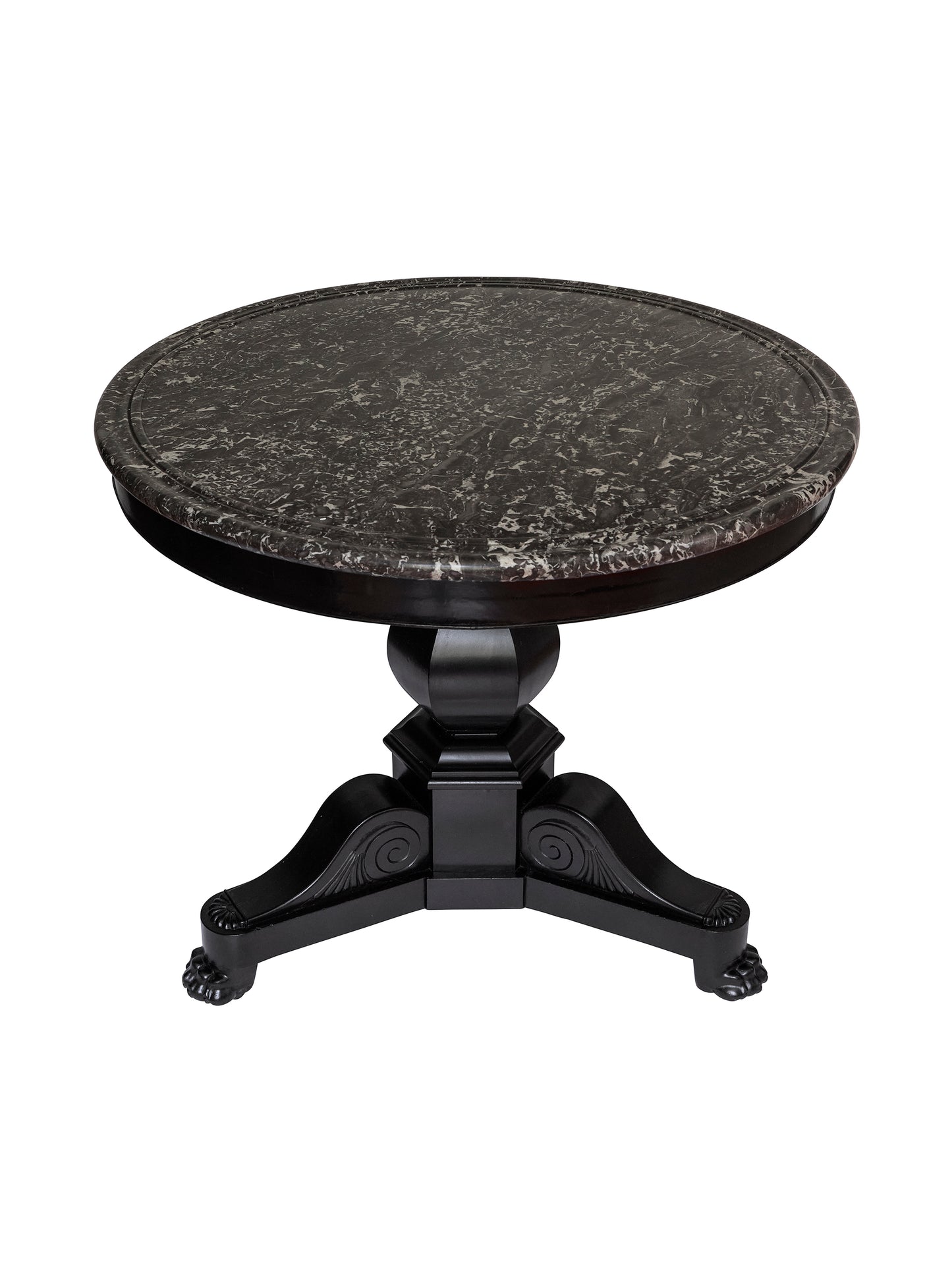 Vintage 1920s Marble Entry Table Weston Table