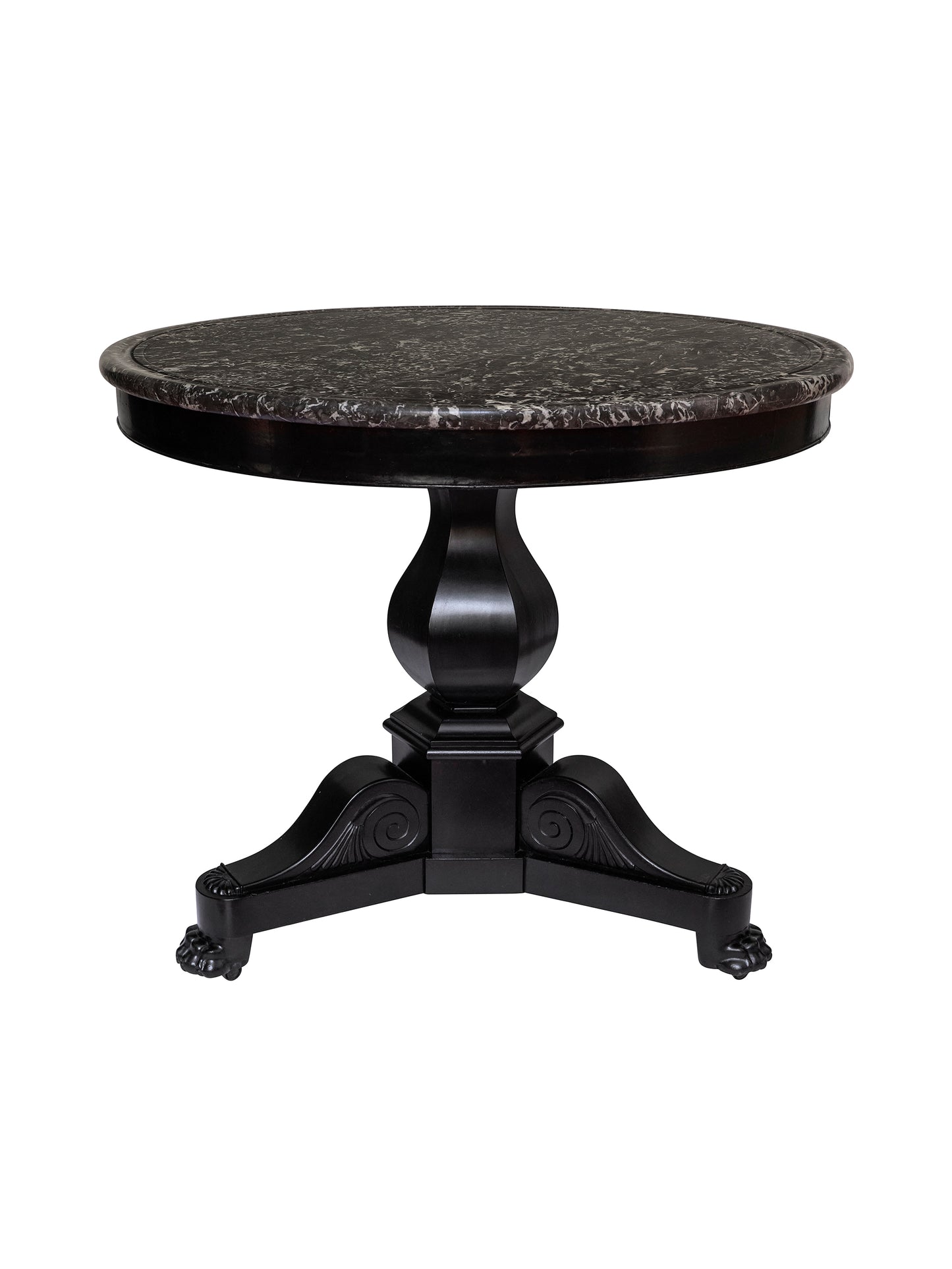 Vintage 1920s Marble Entry Table Weston Table