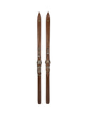 Vintage 1920s Northland Downhill Skis Three Weston Table