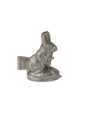  Vintage 1920s Pewter Rabbit Chocolate Mold Weston Table 